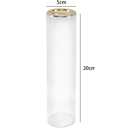 Quemador de incienso  de cristal