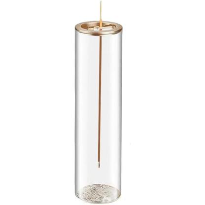 Quemador de incienso  de cristal